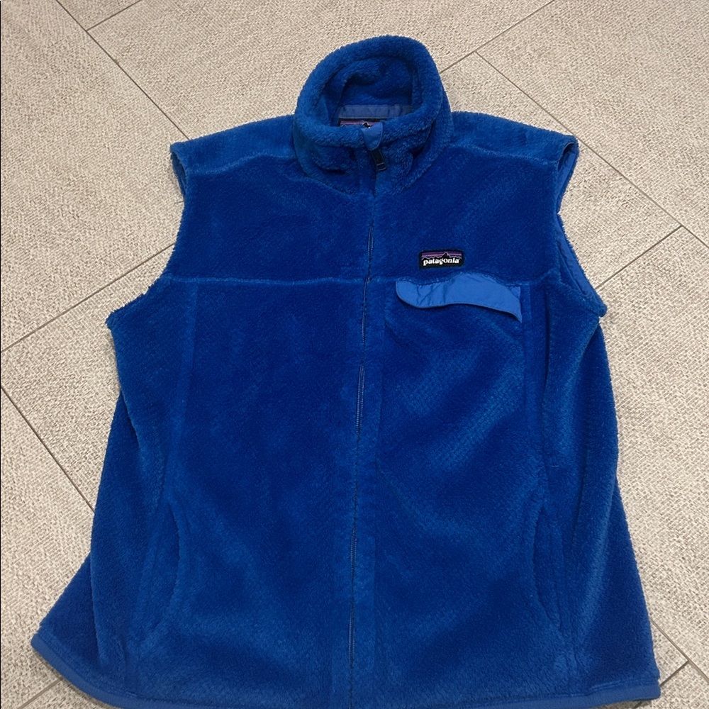 Patagonia Royal Blue Fleece Vest
